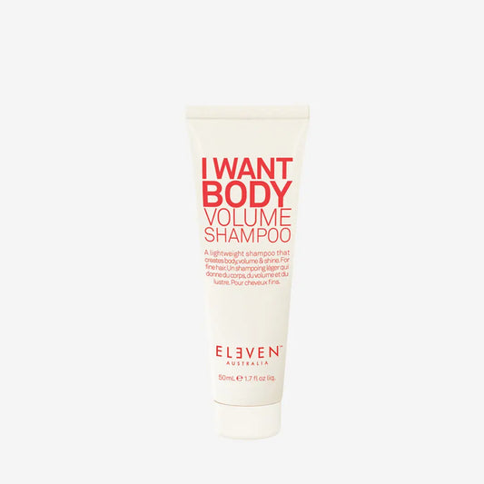 ELEVEN I Want Body Volume Shampoo 50 ml TRAVEL